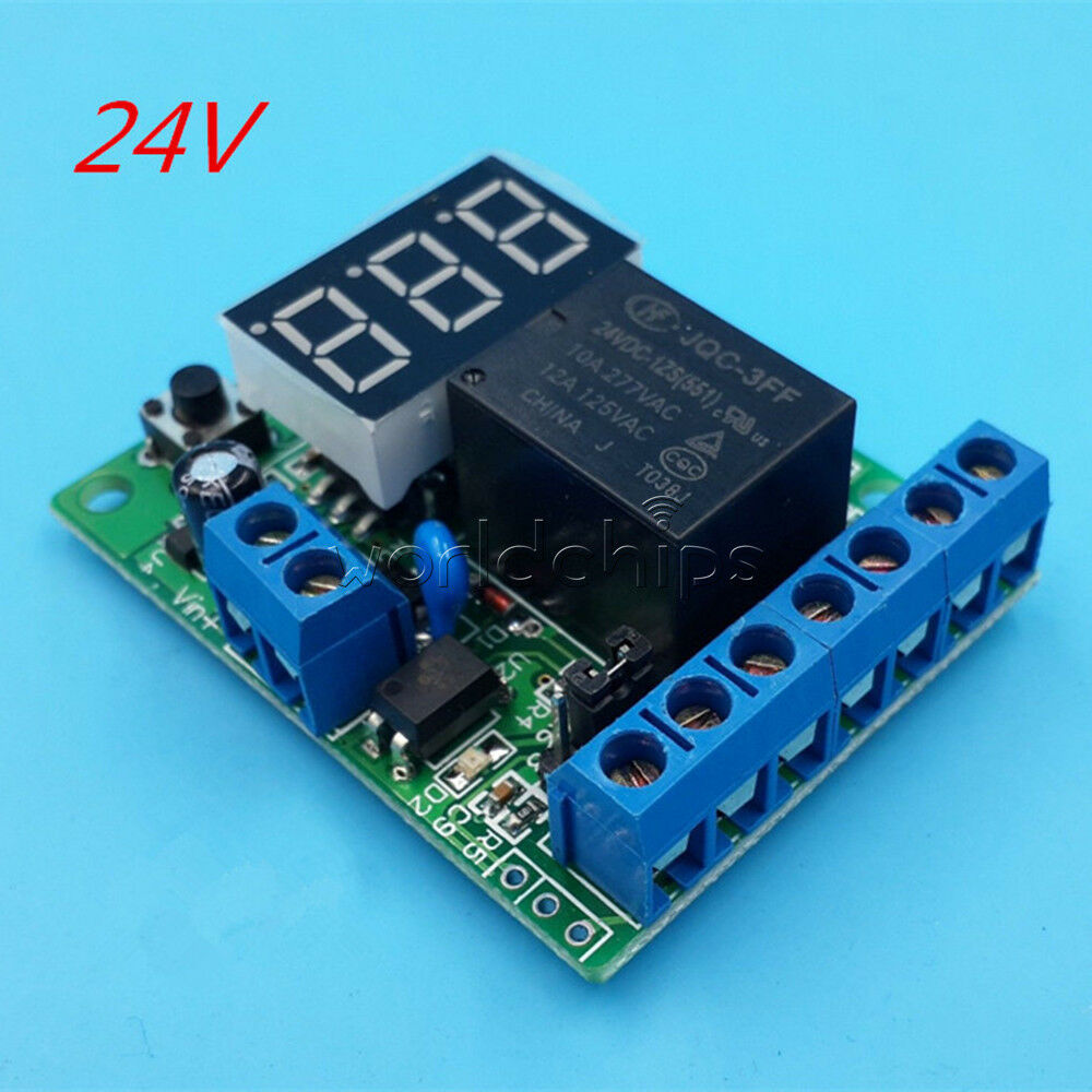 24V Upper and lower Voltage Range Control Delay Voltage Detection Control Switch