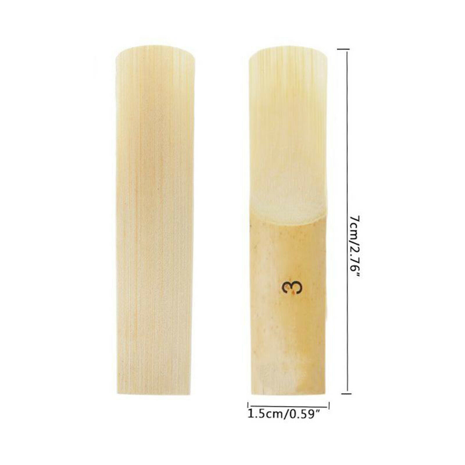 10x Traditional Eb Alto Saxophone Reeds Strength 1.5-4 Reed Accessories - 2.0