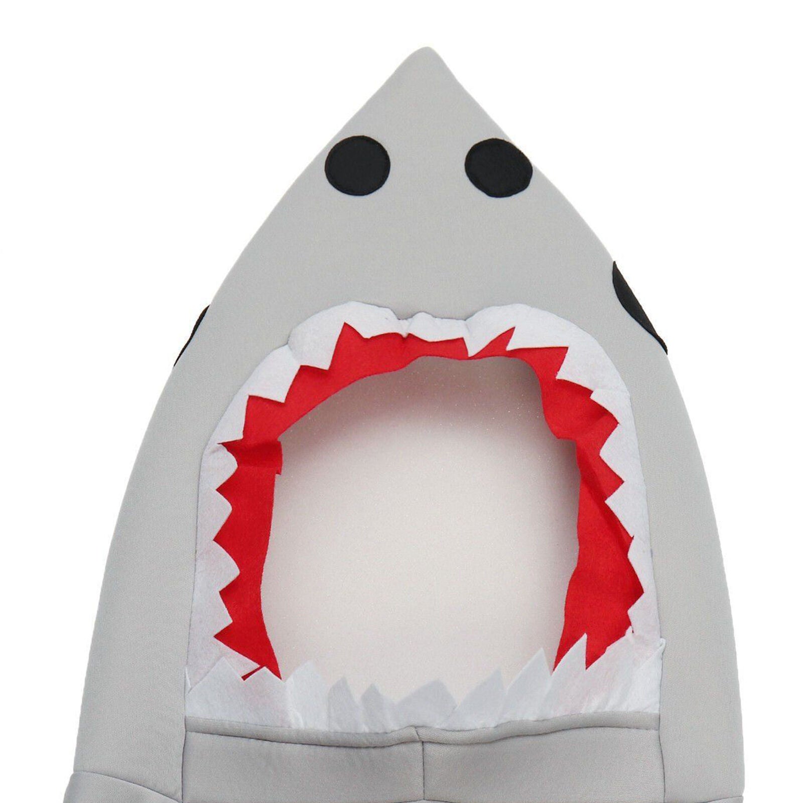 Jaws Shark Attack Costume Animal Unisex Jaw Fish Dress Clothes Halloween Prop x1
