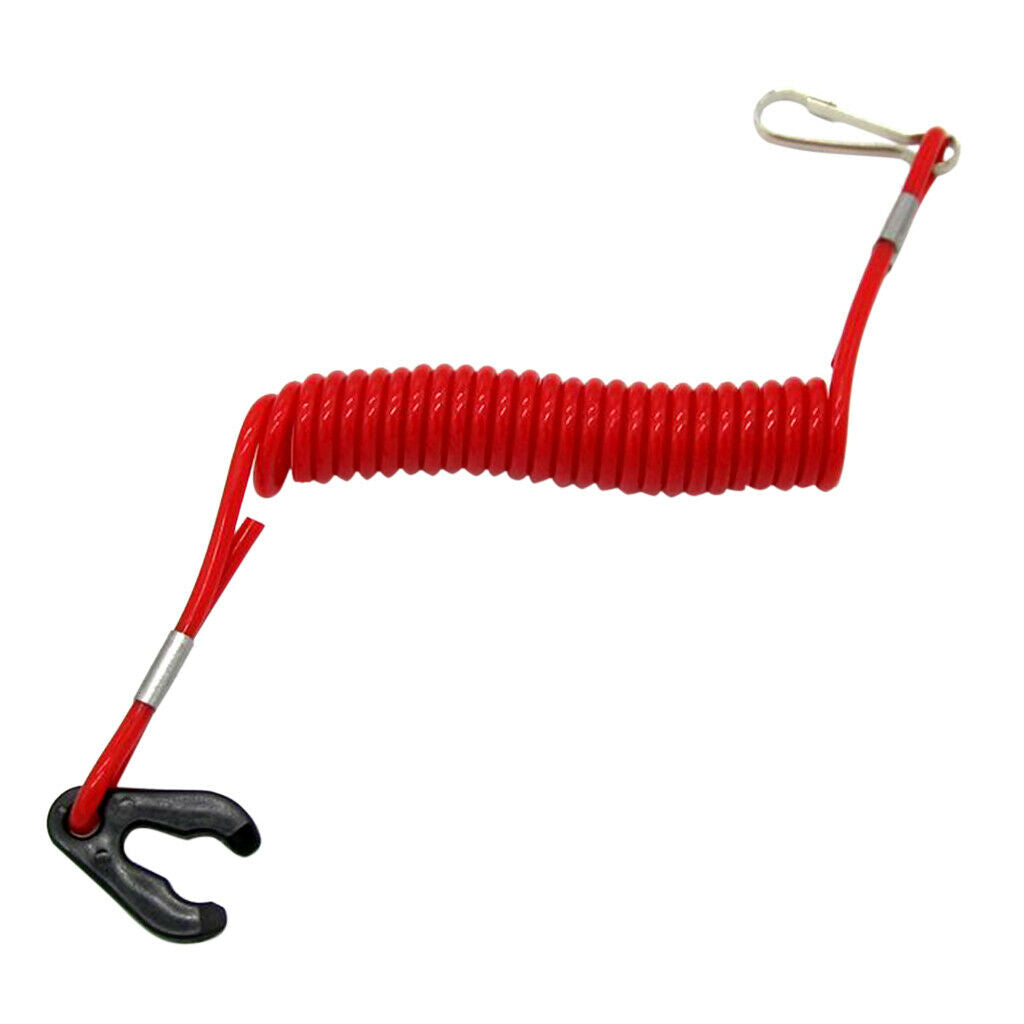 Safety Tether Kill Switch For Boat Marine Motor, Kill Switch Lanyard for