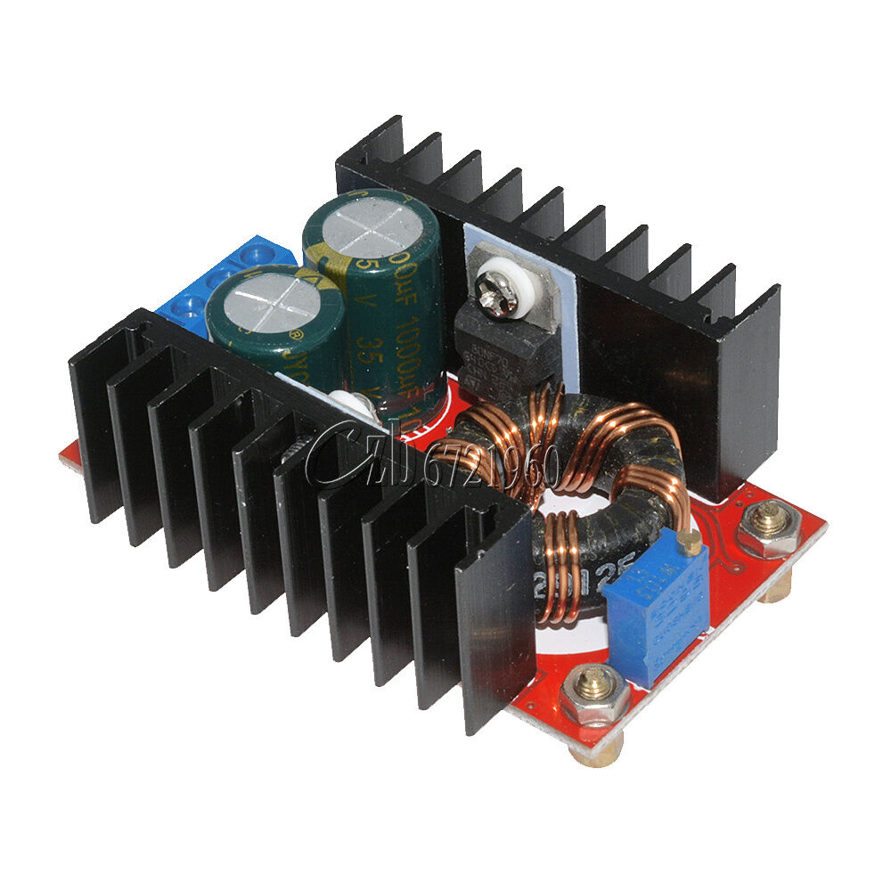 2PCS DC-DC Boost Converter 10-32V to 12-35V 6A Step Up Power supply module 150W