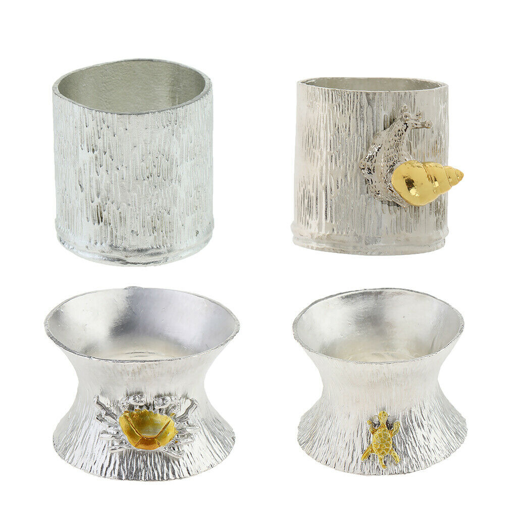 Pure Tin Tea Infuser Tea Filter Base Holder Tea Utensils Crab