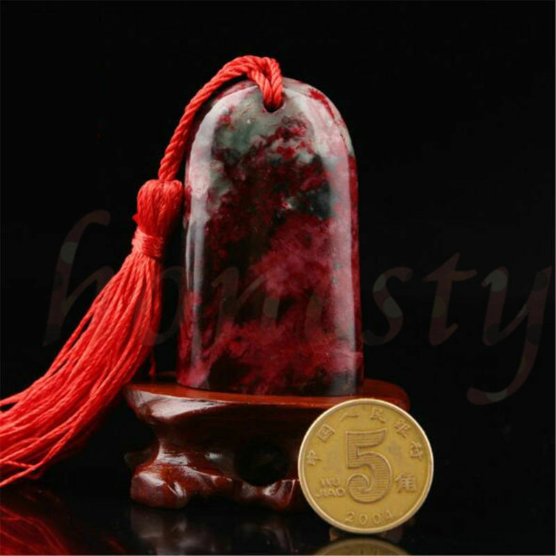 1pc Chinese Tradition Art Carving Seal Sculpture Peach Stone Name DIY Stone Seal