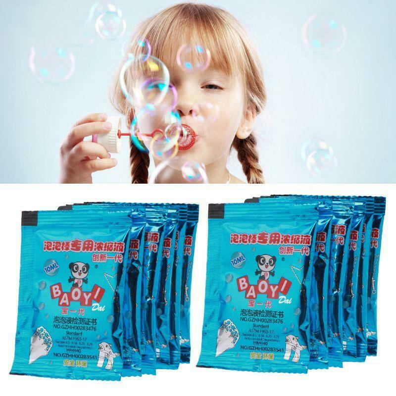 New 100ml Concentrate Bubbles Liquid Soap Water Bubble Gun Accessories