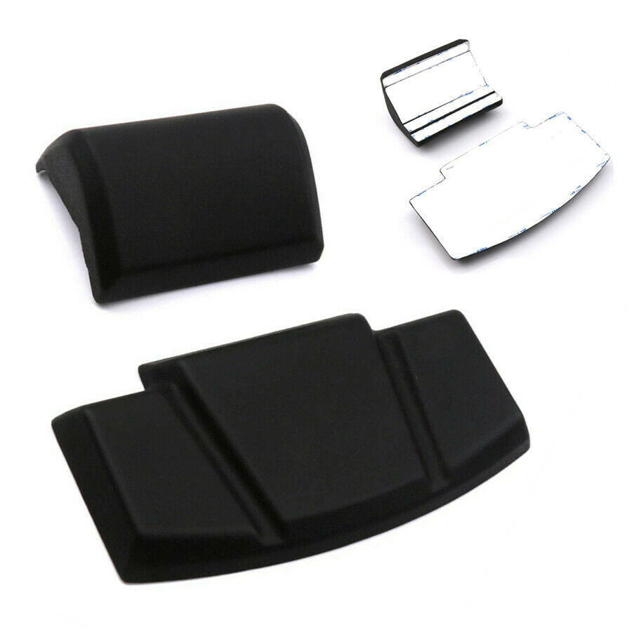 Universal Motorcycle Passenger Backrest Mat Back Topcase Pad Rear Saddlebag Soft
