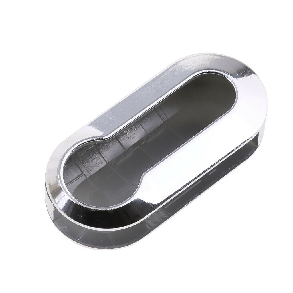 New ABS Folding Remote Flip Key Fob Shell Casing Cover for Fiat 500 Auto