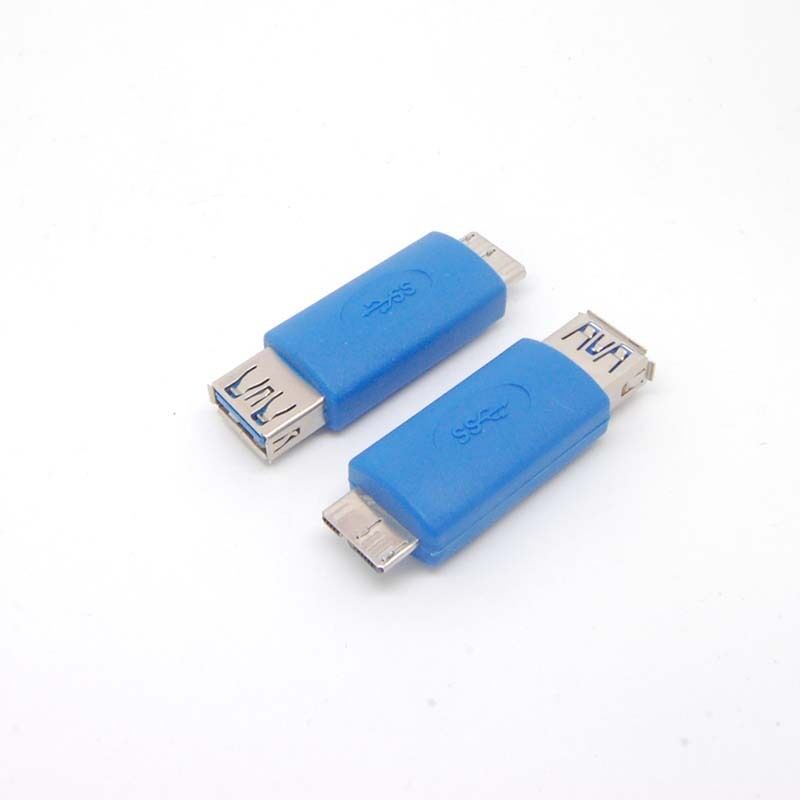 10pcs premium usb3.0 A Female to Micro usb3.0 Male OTG coupler converters