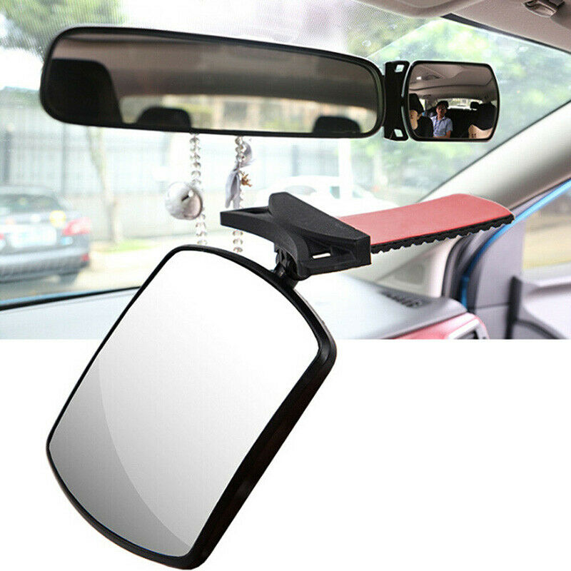 Car Seat Back Convex Rear View Mirror For Baby Safety Kids Monitor Adjustab Tt
