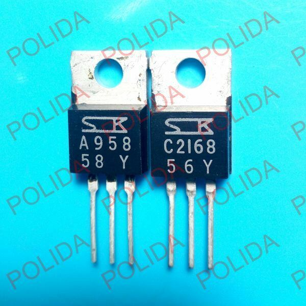 1pairs (2PCS)  Transistor SANKEN(SK) TO-220 2SA958+2SC2168 A958+C2168