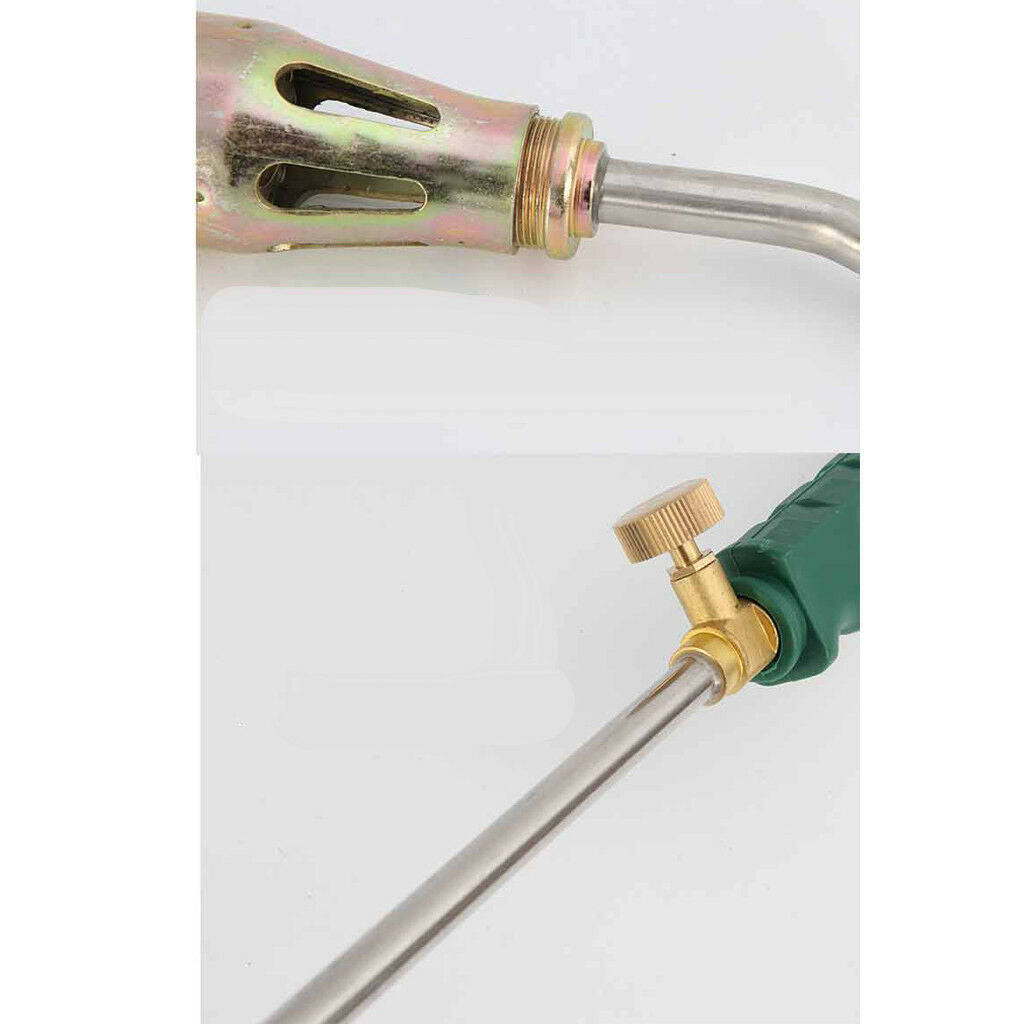 35mm 1-Switch Blowtorch Gas Blow Welding Torch Threaded Nozzle 1.2m Tube Gun