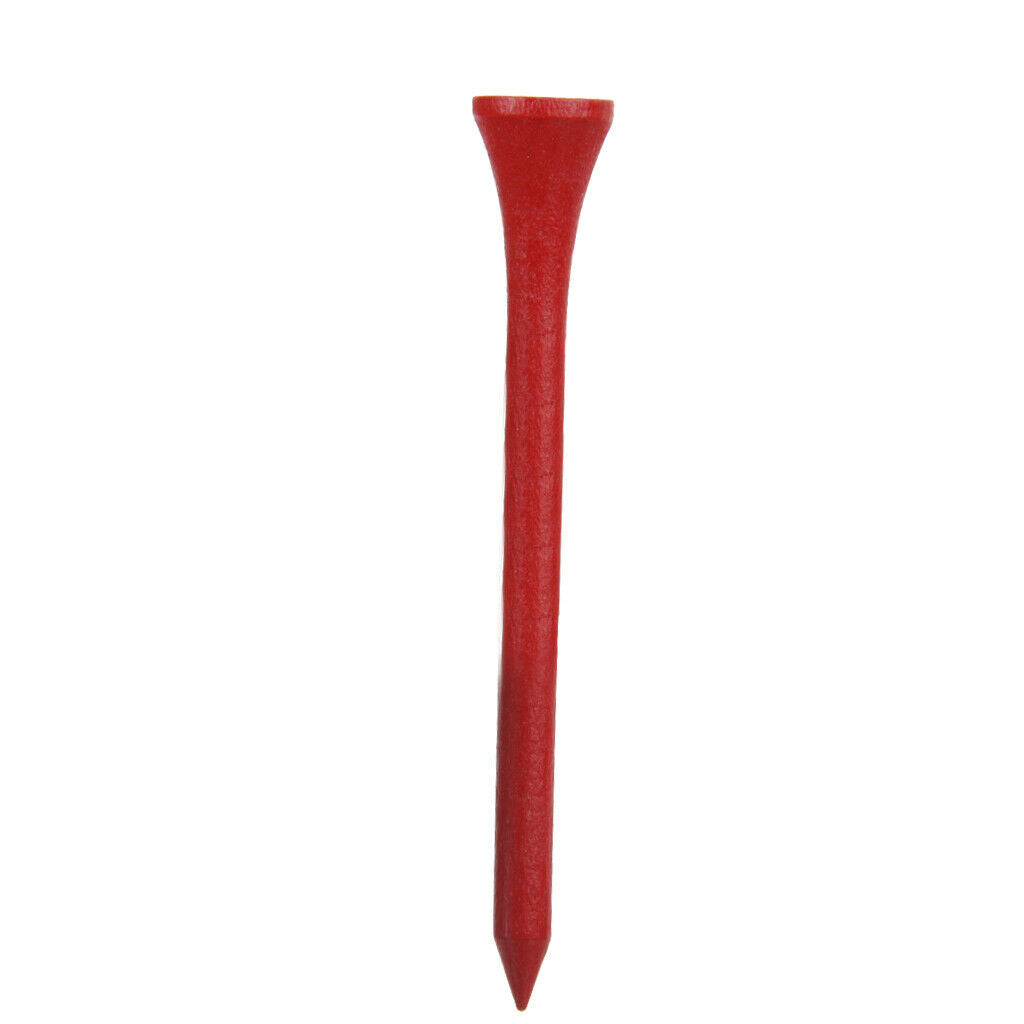 300 Pcs Lot Wooden Wood Golf Tees Tee Bumper Pack 69mm 2 5/8''