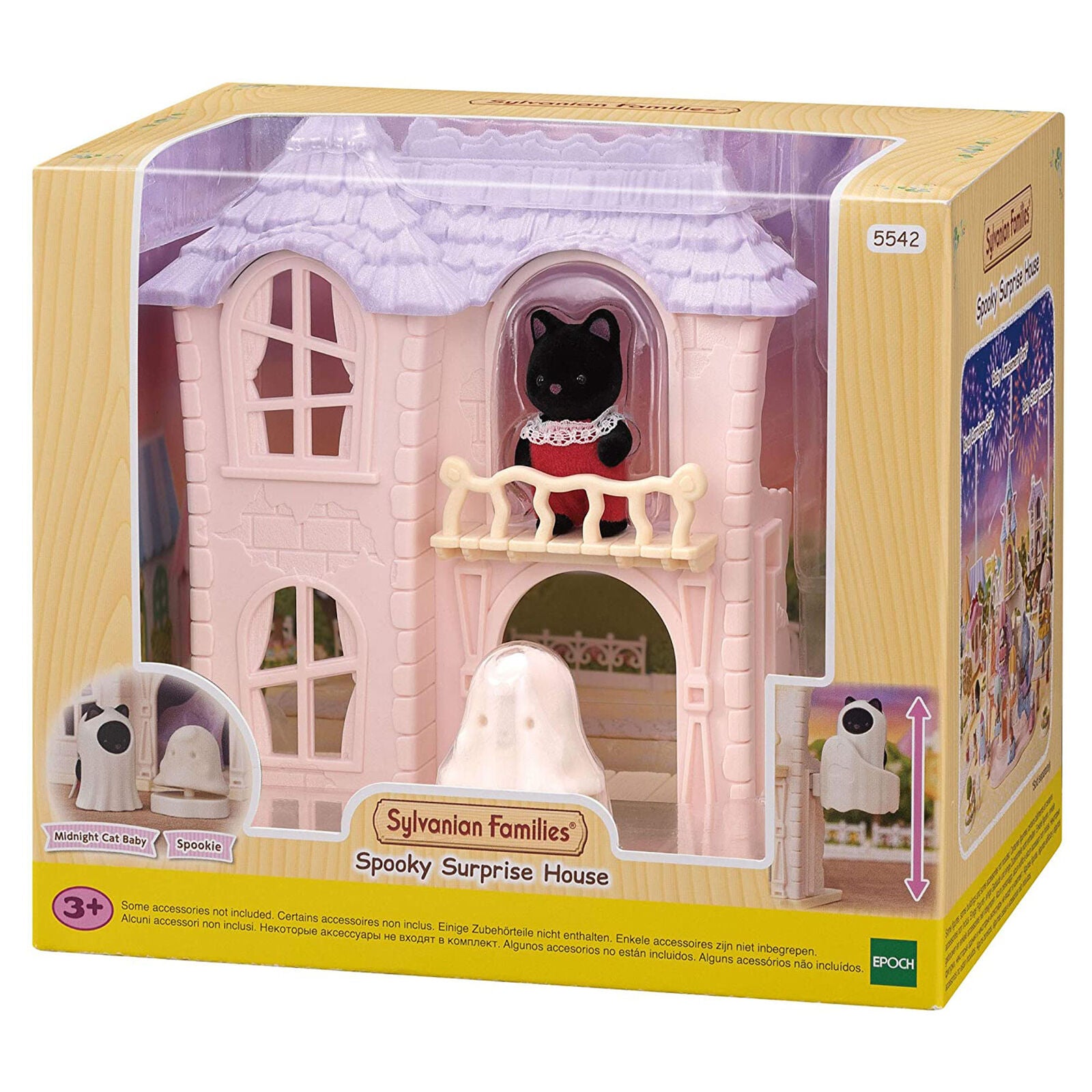 Sylvanian Families Spooky Surprise House Amusement Land Set 5542 Role Play Age 3