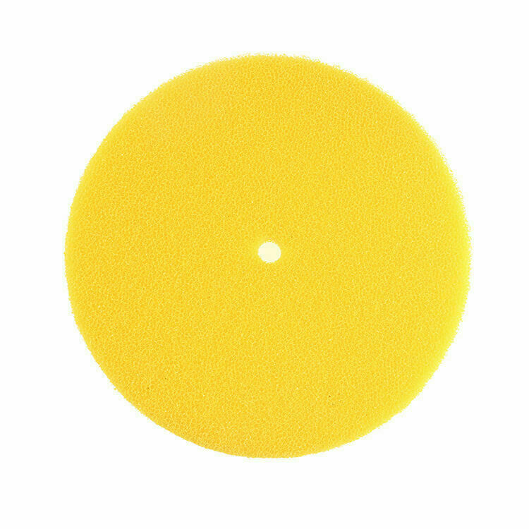 25cm Car Sponge Mushroom Air Filters Foam Cleaners Fuel Saver Engine Yellow