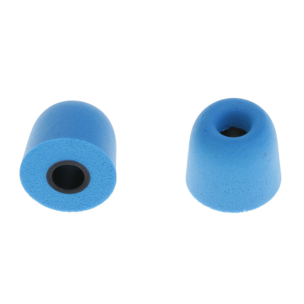 Earbud Memory Foam Eartips Earplug For InEar Headphone 4.5mm blue