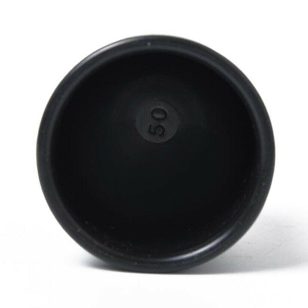 Black Plastic Tow Ball Bar Clean Tidy Protect Hitch Towball 50mm Universal