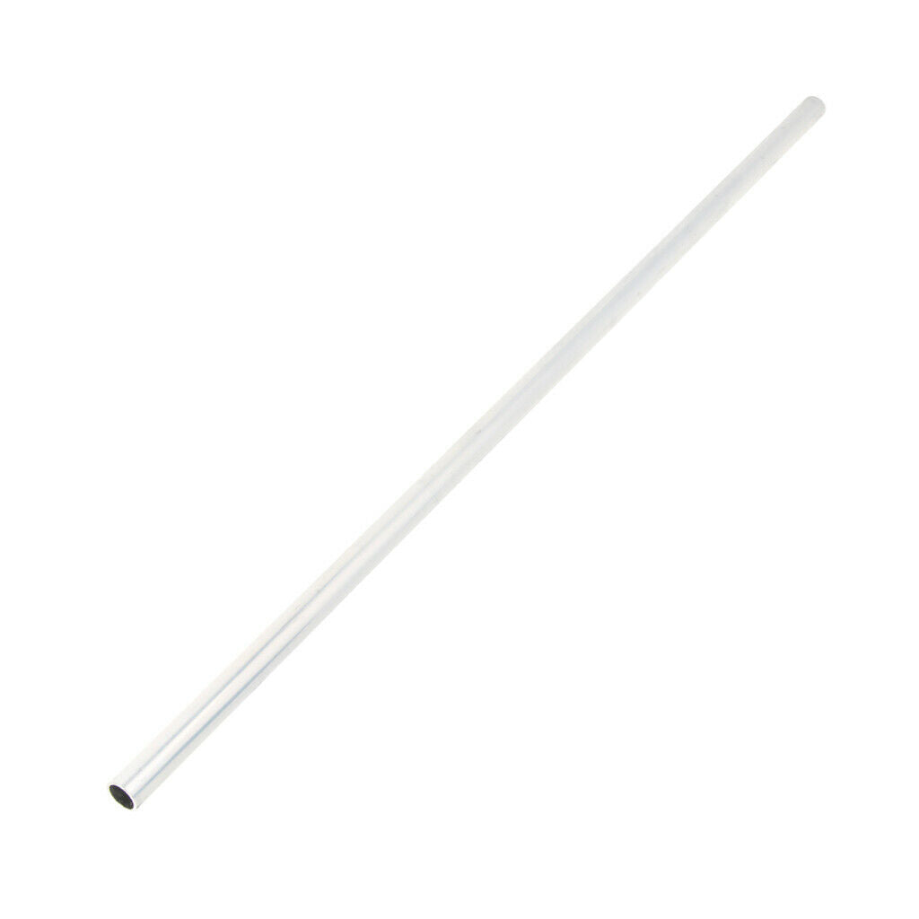 50cm x 6063 Aluminium Alloy Al-Mg-Si Round Tube Pipe Pole Outer Dia. 10mm