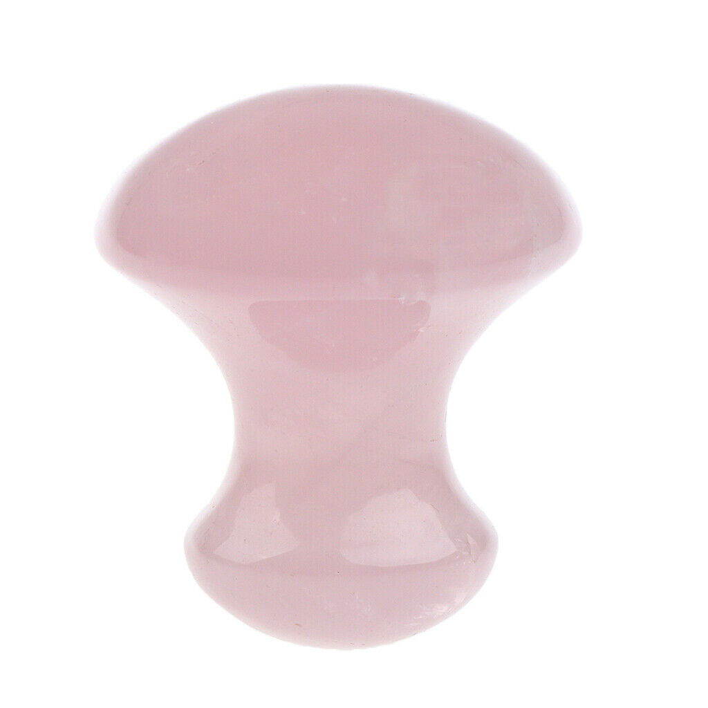 3pcs Natural Healthy Relaxing Mushroom Shaped Jade Stone Spa Tool for Full Body