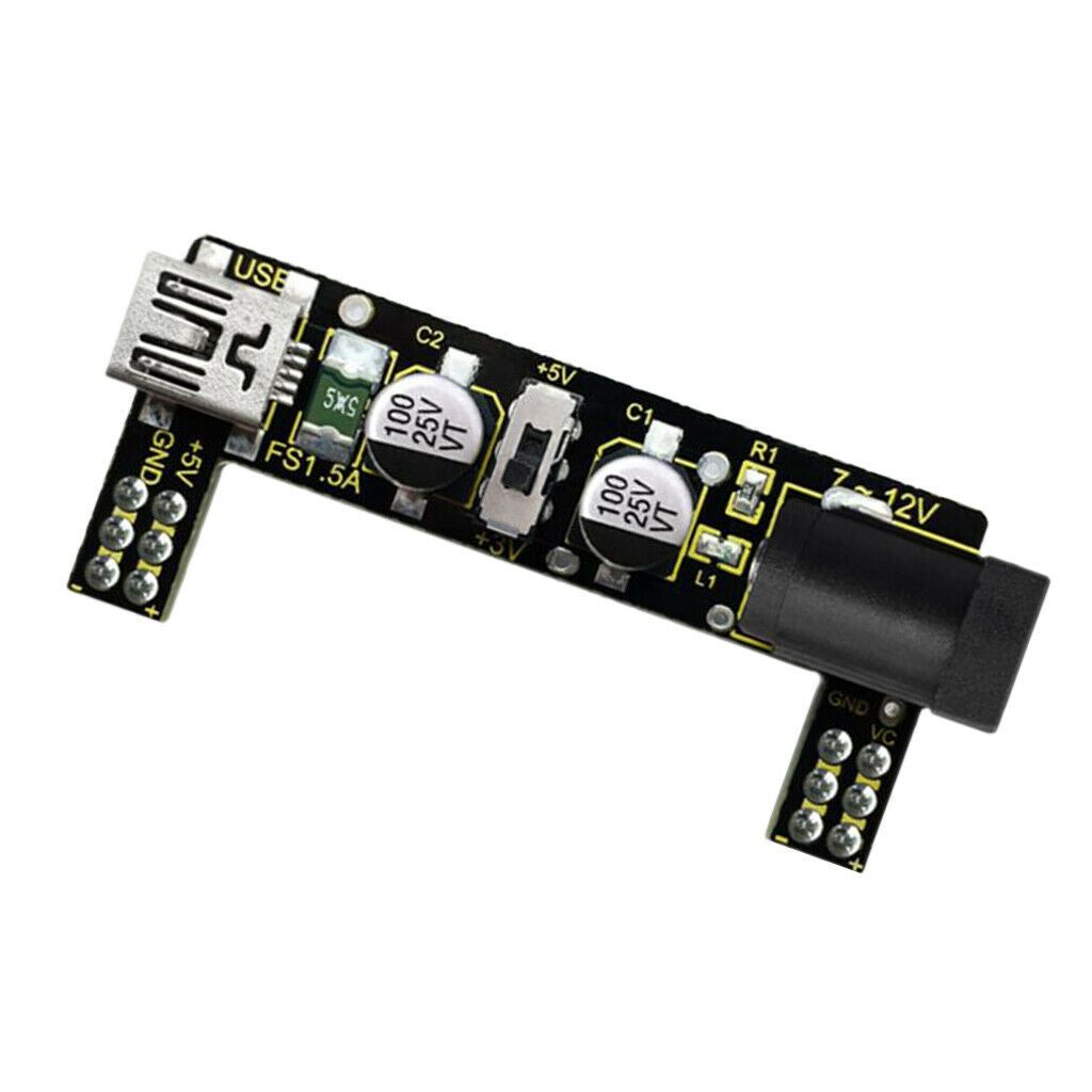 7-12V (DC)/5V USB Input Power Supply Module 3.3/5V Output 500 ma for MB102