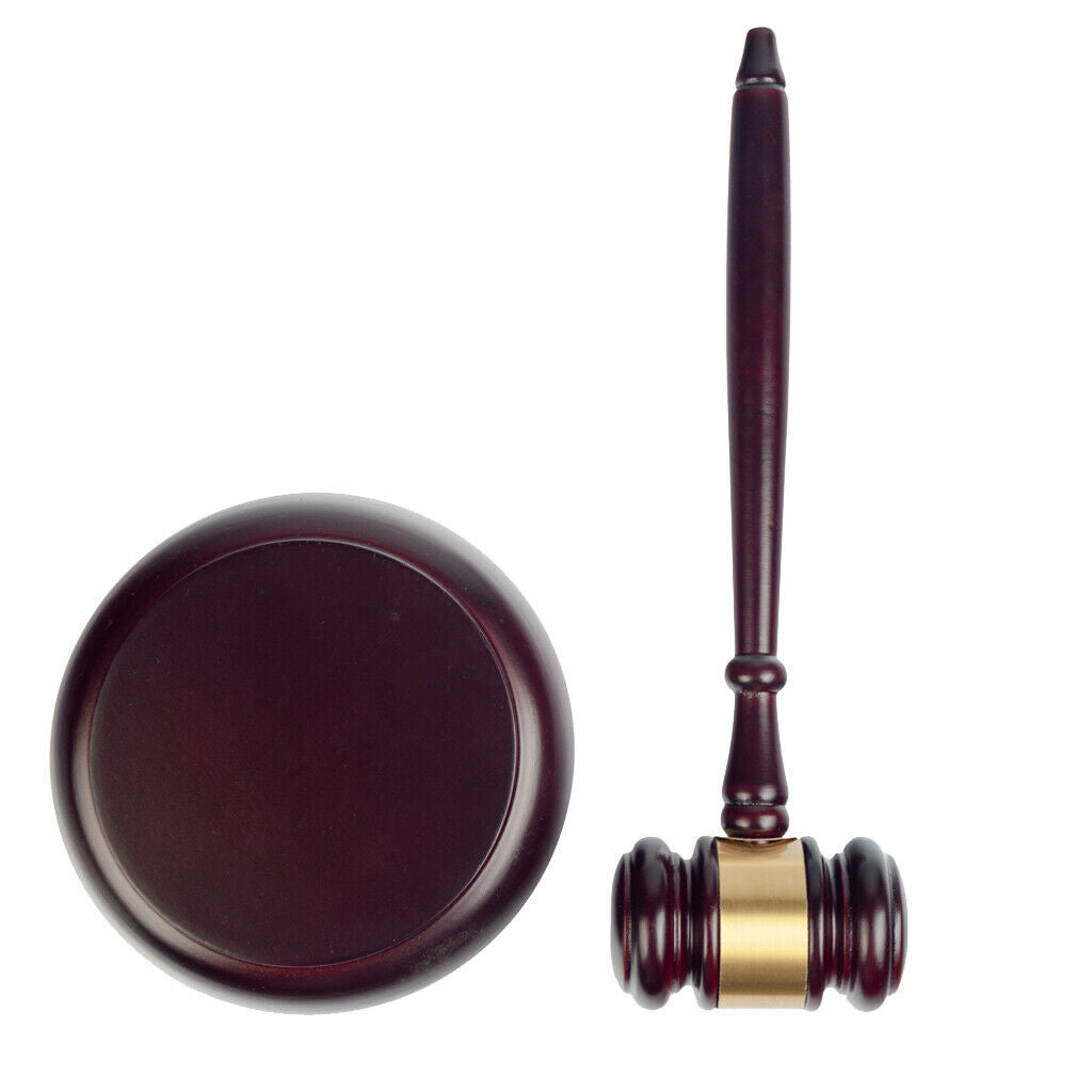Handmade Auction Gavels, Wood Gavel and Block Set for Lawyers,Judges