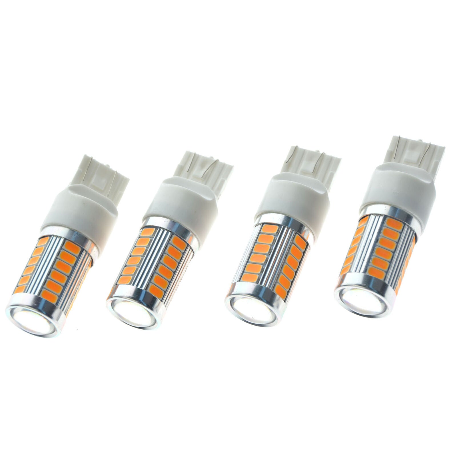 4X T20 7440 7443 W21W 33SMD LED Canbus Car Reverse DRL Backup Brake Light
