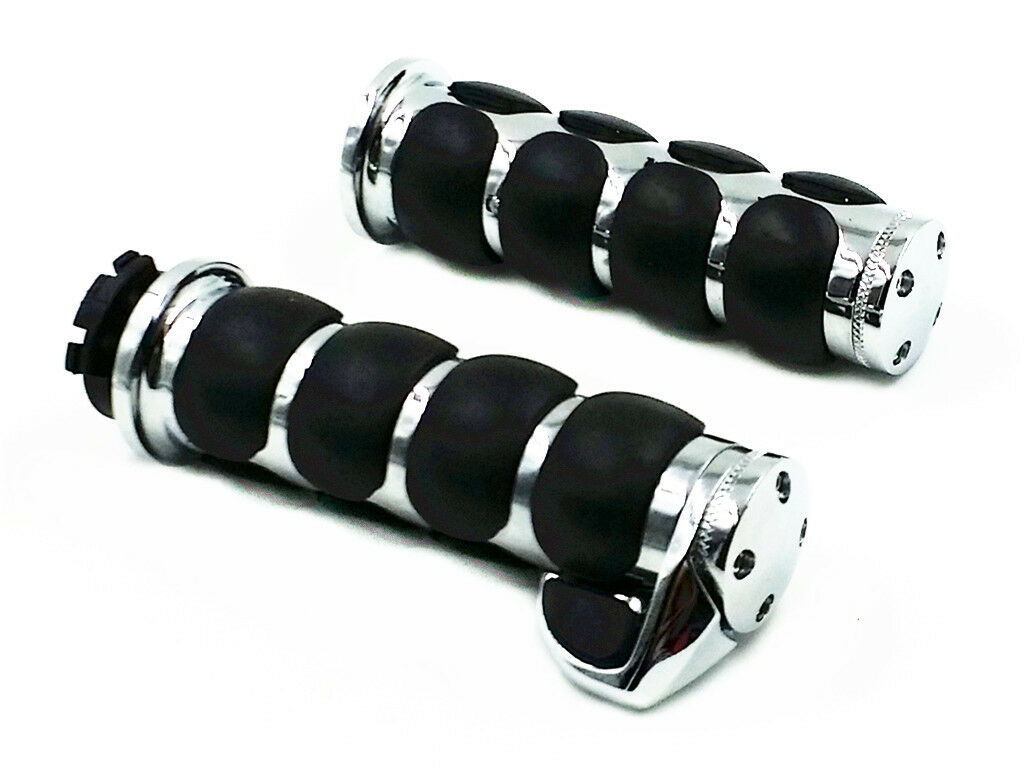 1" Handlebar Hand Grips Throttle Boss For Suzuki Boulevard Volusia Retro Cafe