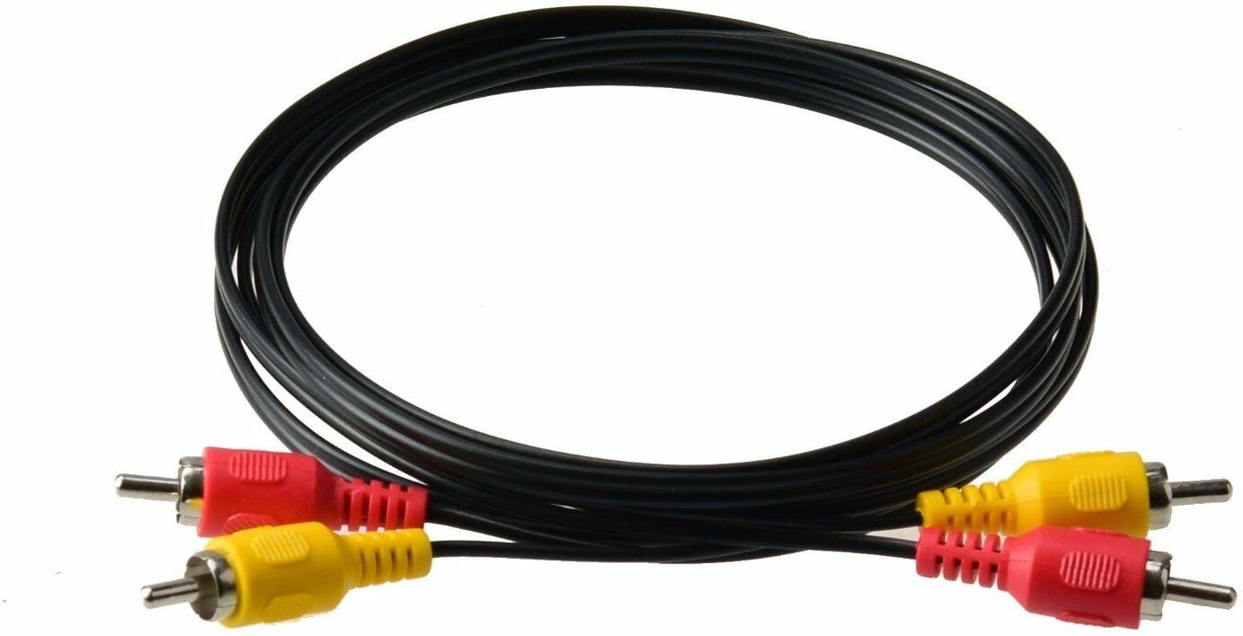 New NES RCA AV Composite Audio Video Cable for (Nintendo Entertainment System)