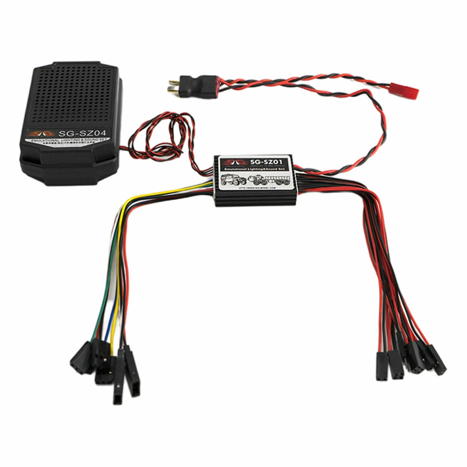 Engine Sound Simulator Set Spare Parts Replacements for 1/10 RC Crawler