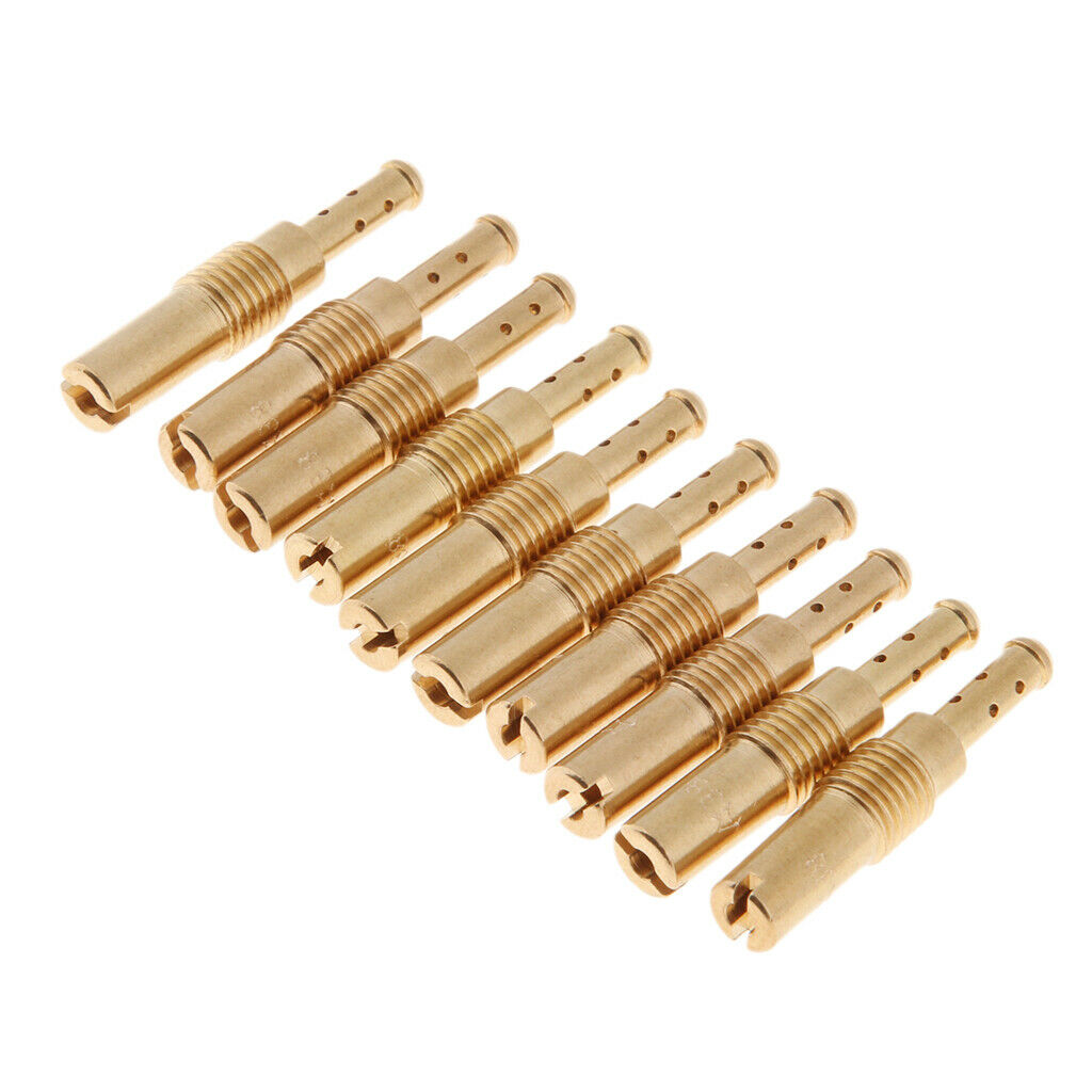 20Pcs #38 & #42 Carburetor Slow Jets Set Fits PWK OKO CVK Carb 28mm Length