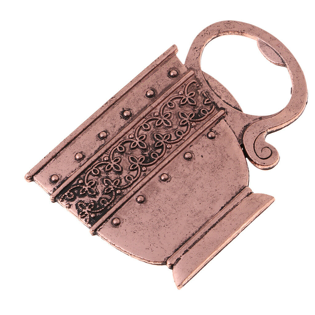 Retro Cup Shaped Opener Creative Alloy Gifts Box Packing Beer Bottle Opener