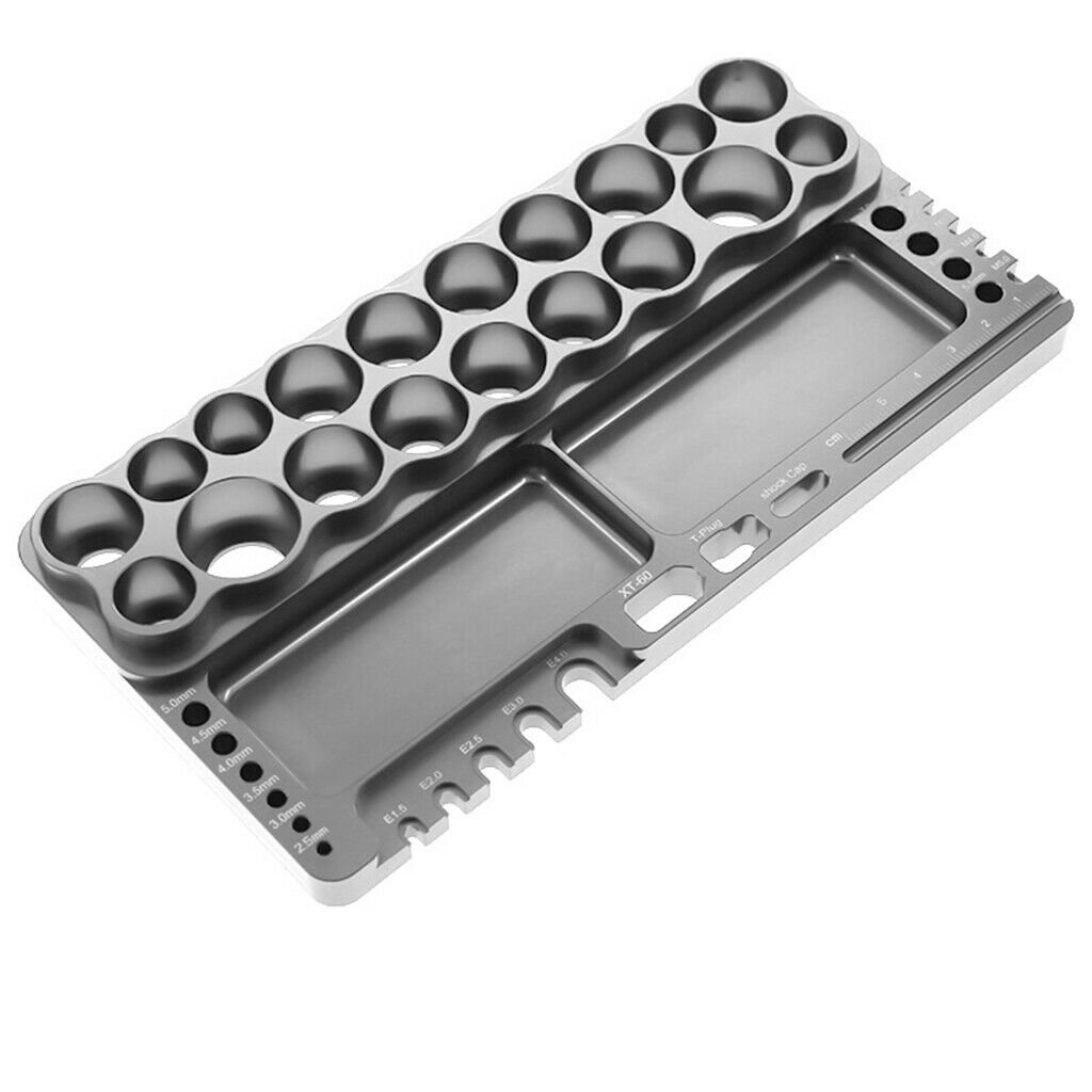 Alloy RC Tools Stand Screwdriver Organizer Socket for RC Cars Trucks DIY