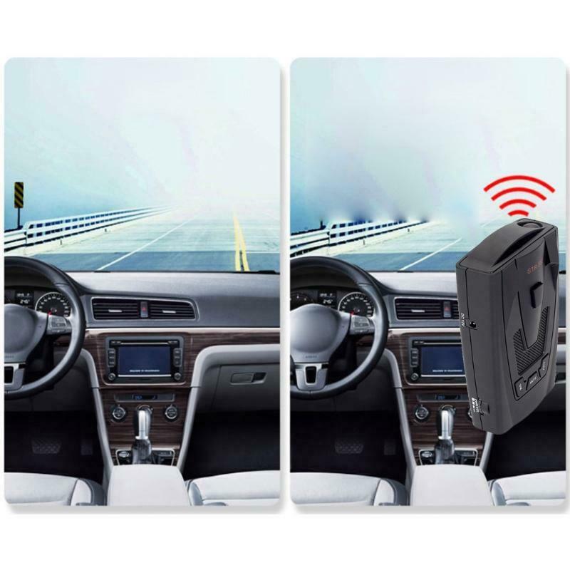 STR555 Radars Detector for Cars Full-Band Monitoring Car Detector Anti Radars