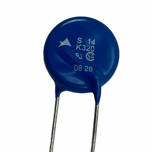 [50pcs] B72214S0321K101 S14K320 Varistor 320V 14mm RADIAL