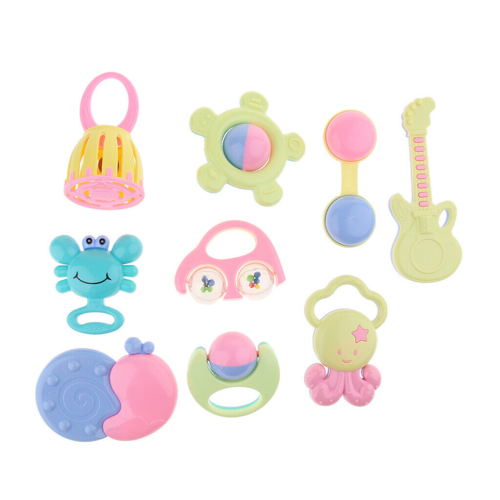 Rattle Set Of Bottle Teether Educational Toys Room Decoration
