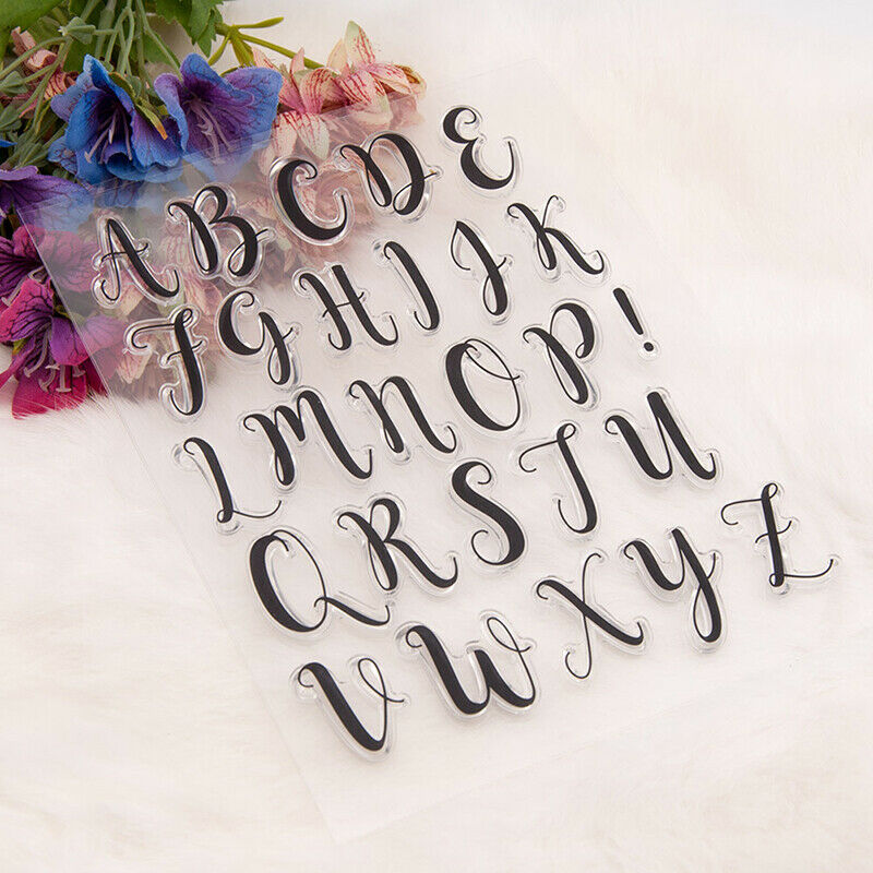 Cake Decor Tool Alphabet Fondant Cake Cookie Stamp Mold Letters Biscuit M Lp SJ