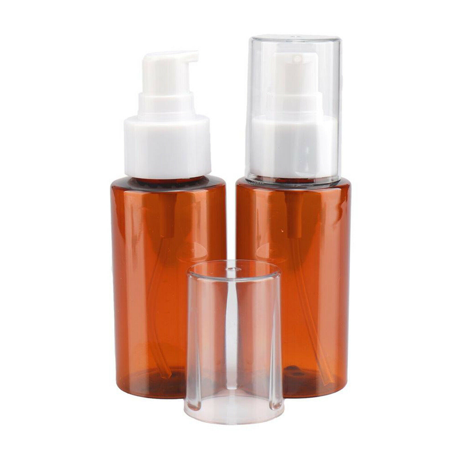 6Pack 60ml Refillable Empty Bottle Cosmetic Lotion Small Containers