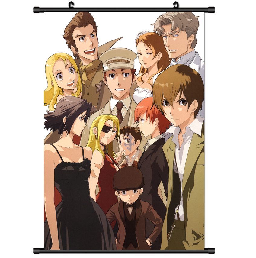 Anime Baccano! Baccano wall Poster Scroll 3314