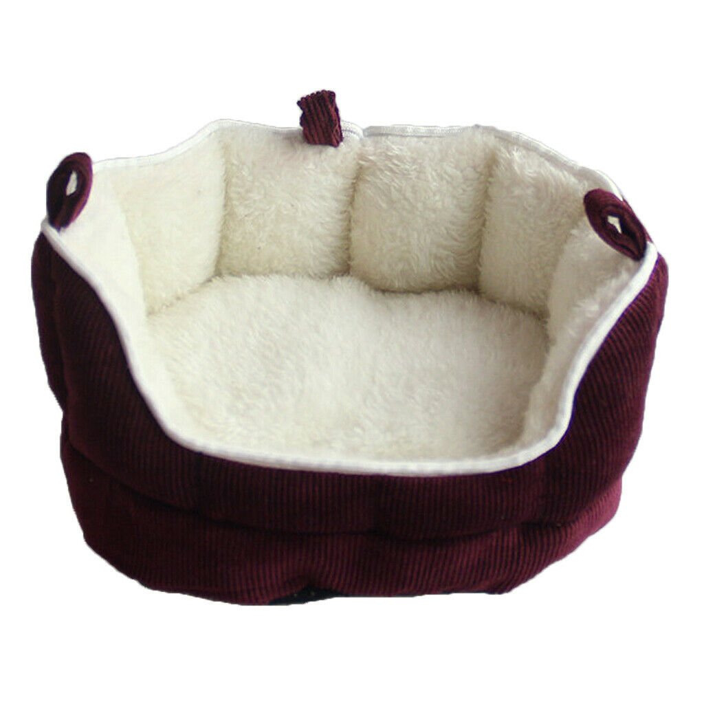 Soft Warm Small Animals Pets Hamster Hammock Hanging Bed House Nest  Red