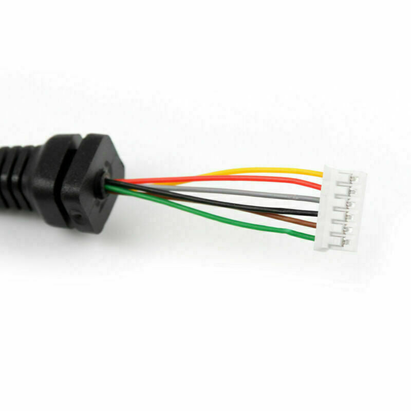 5Pcs RJ45 6PIN Speaker Mic Cable Line Cord For Yaesu MH48A FT-8800/1802 Radio CA
