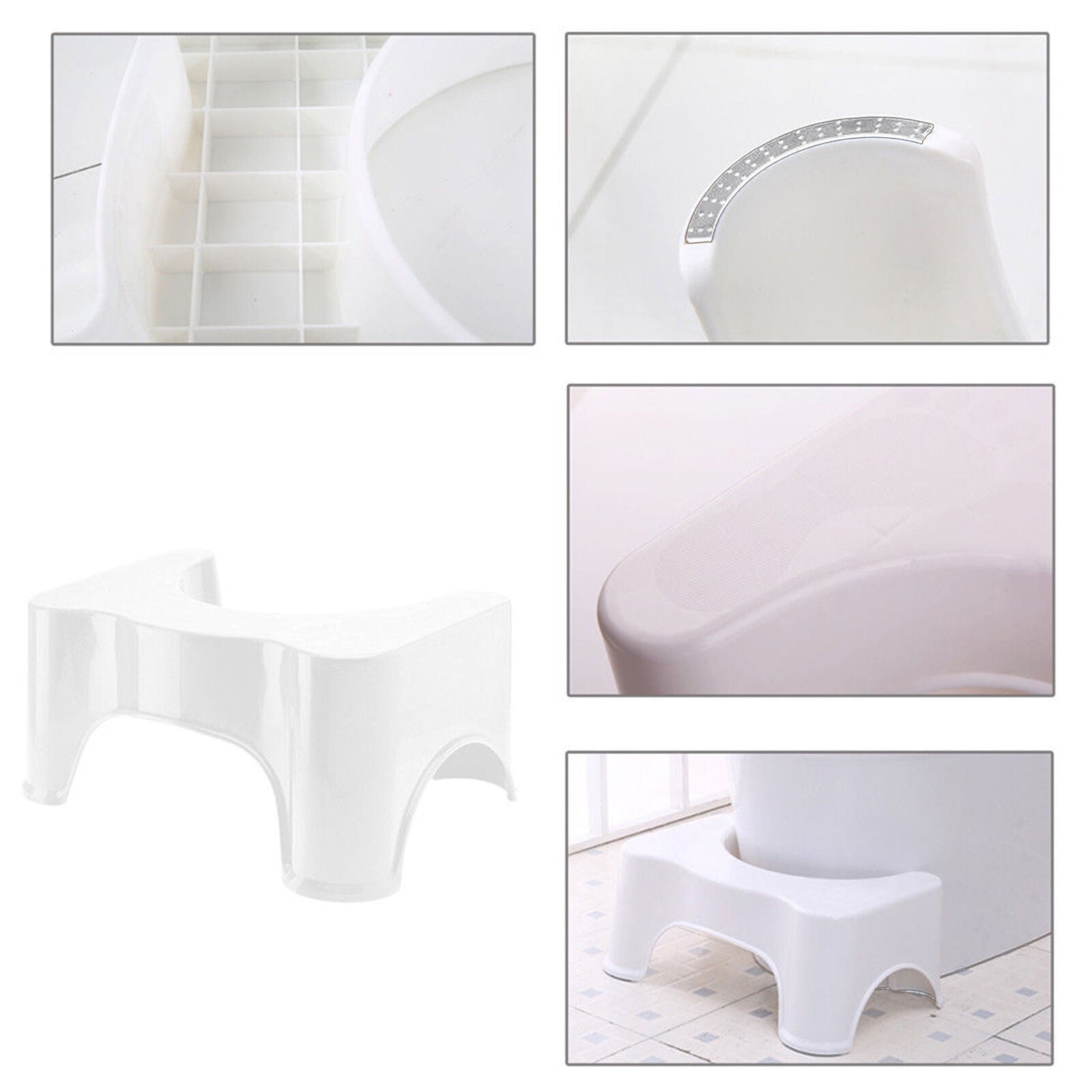 For Prevent Constipation Toilet Step Stool Aid Potty Chair Bathroom Universal