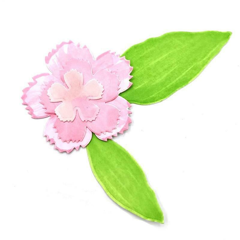 Flower Leaf Metal Cutting Dies Stencil DIY Scrapbooking Album Paper Template