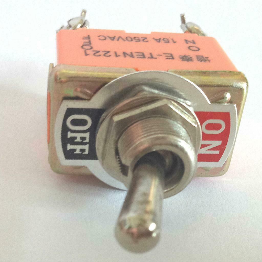 Heavy Duty 4 Pin 2 Position ON/OFF   Rocker Toggle Switch AC 250V 15A