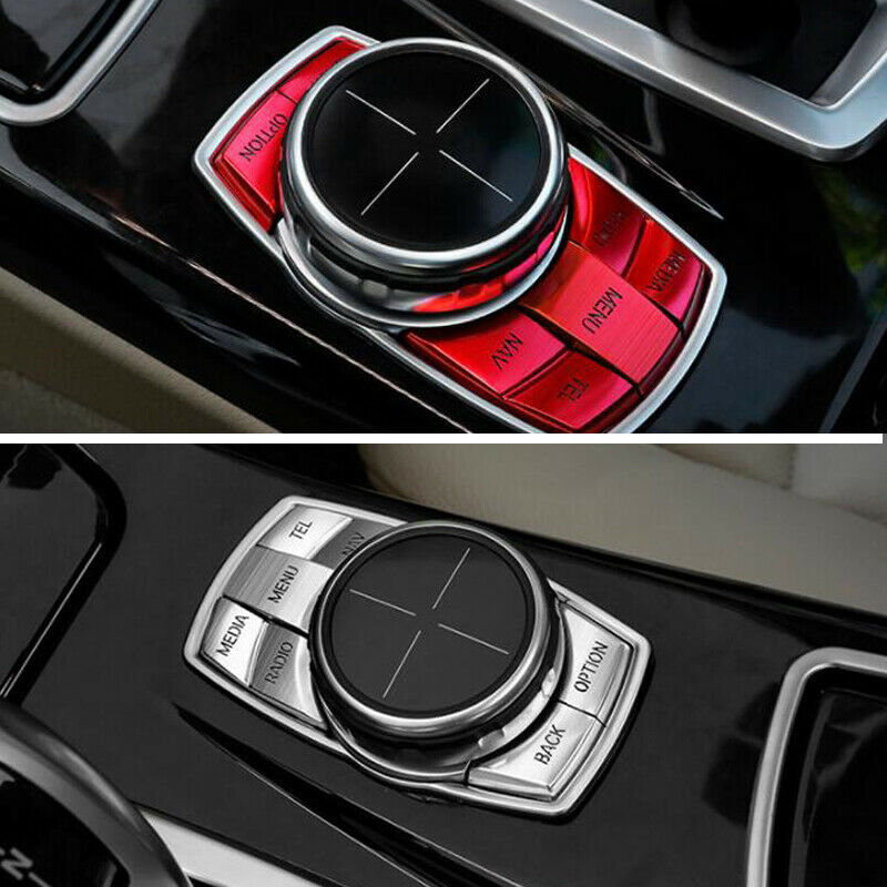 Replacement Multimedia Knob Cover iDrive Button Fit For BMW F10 F20 F30 Handy