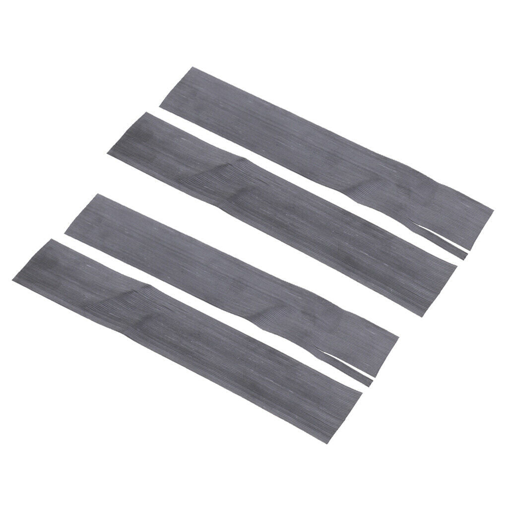 4 Pieces Bow String Silencer Bowstring Whiskers Reduce Noise Damper
