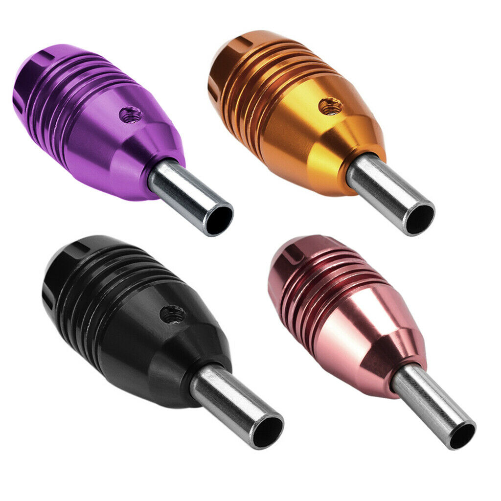 Aluminum Alloy Self Lock Tattoo Machine Tube Handle Grip Handle Bar Purple