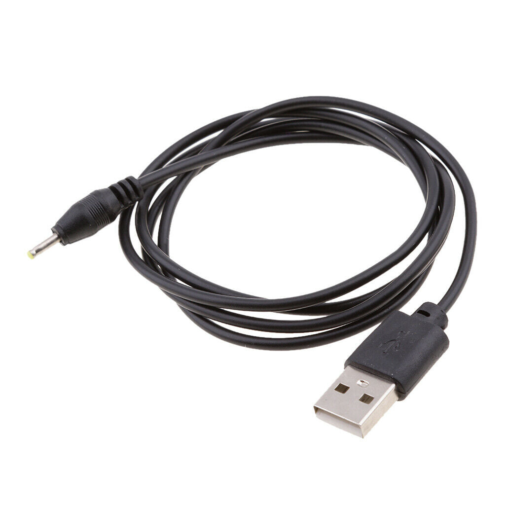 USB 2.0 A Male To 2.5x0.7mm DC Tip Plug Connector With Charging Cord