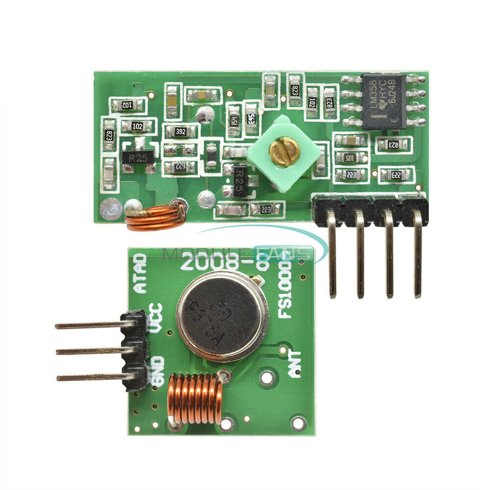 10PCS 315Mhz RF transmitter and receiver kit Module ARMMCU Raspberry Pi Arduino