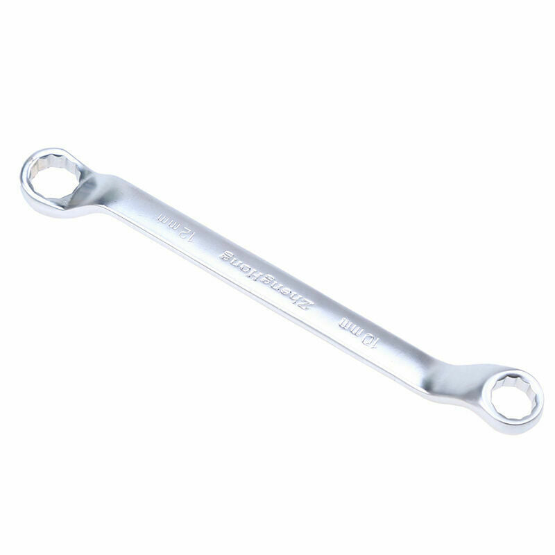 10mm/12mm Wrench Double Ring Offset Spanner Hand Tool Set Dirt Pit Bike Motors