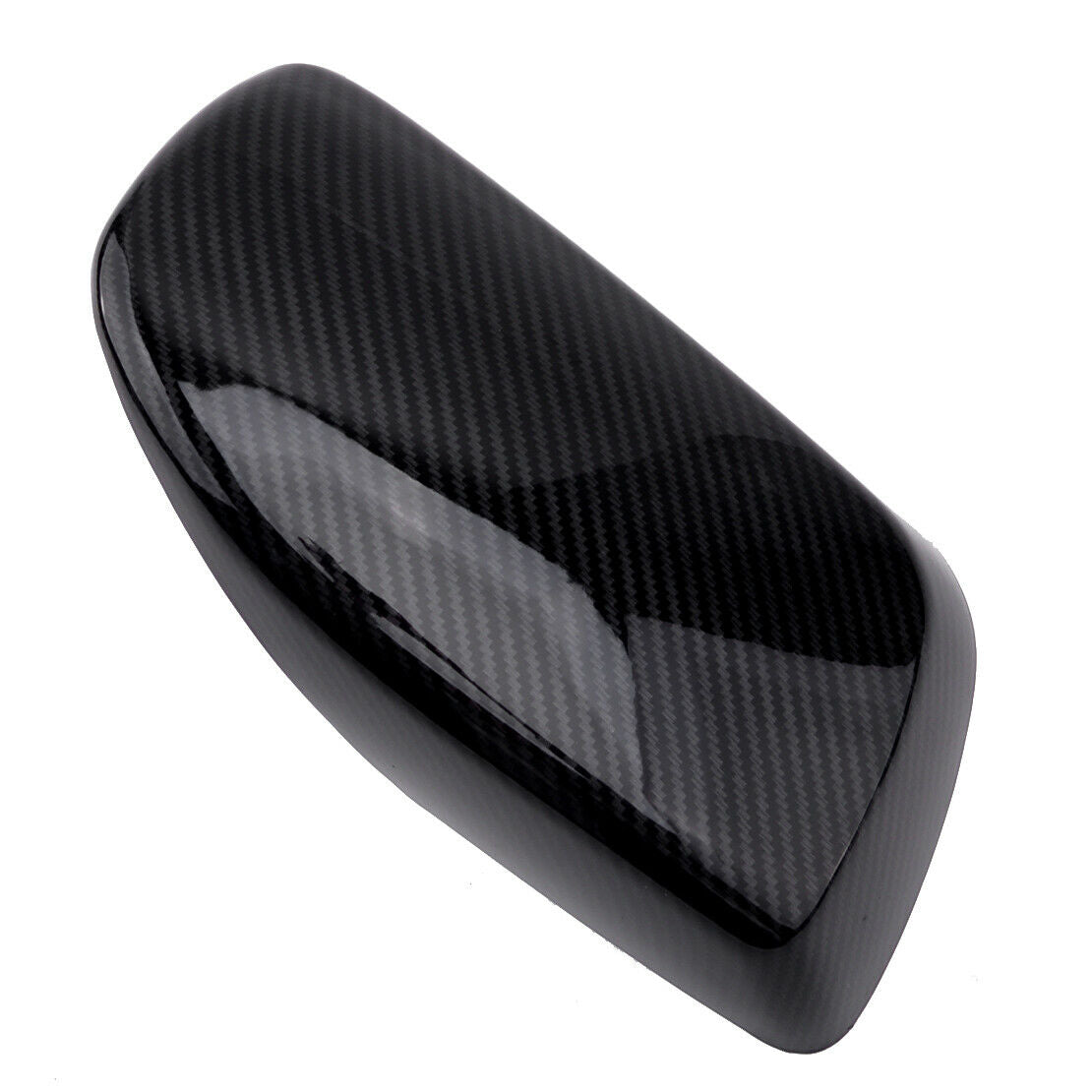 Left Carbon Fiber Style Door Side Wing Mirror Cover Cap fit for BMW E63 E64 Acc