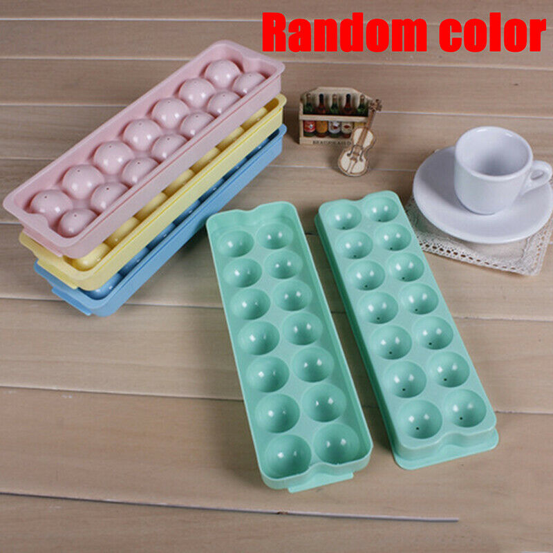 Ball Ice Molds Home Bar Party Cocktail Use Round Ball Ice Mold Kitchen DI.l8