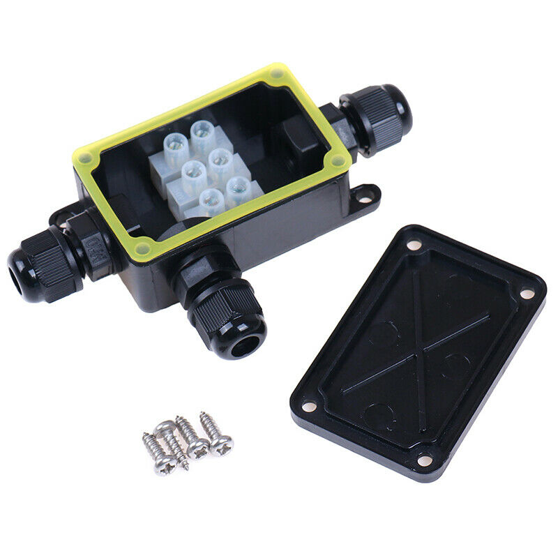 3Way IP66 Outdoor Waterproof Cable Connector Junction Box With Terminal 4.l8